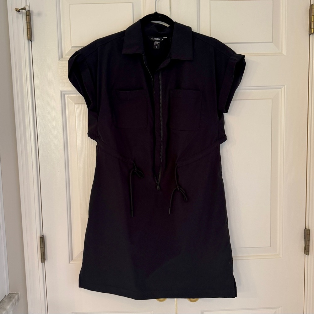ATHLETA Black topspin dress - Picture 5 of 5